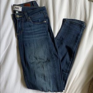 PAIGE Verdugo Ankle Skinny Jeans - Mid Rise